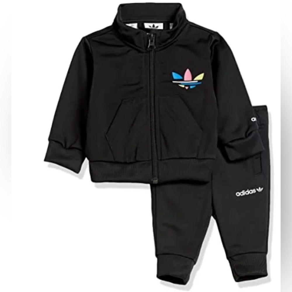 Adidas Unissex 2-Piece Adicolor Tracksuit Set - Baby Boy/ Baby Girl 18 months